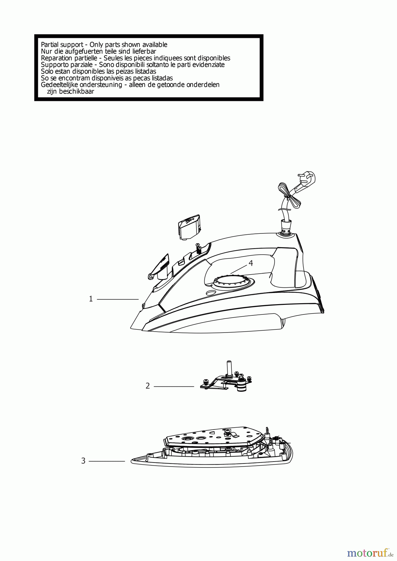 BLACK+DECKER DOMESTICA FERRI FERRO A VAPORE X1750 Seite 1