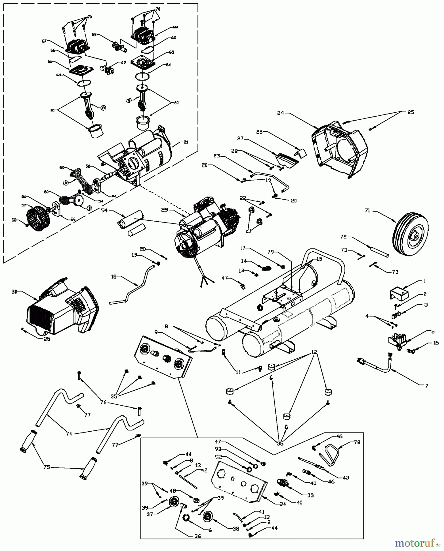 PORTER CABLE Divers 50611 CF2800 Seite 1