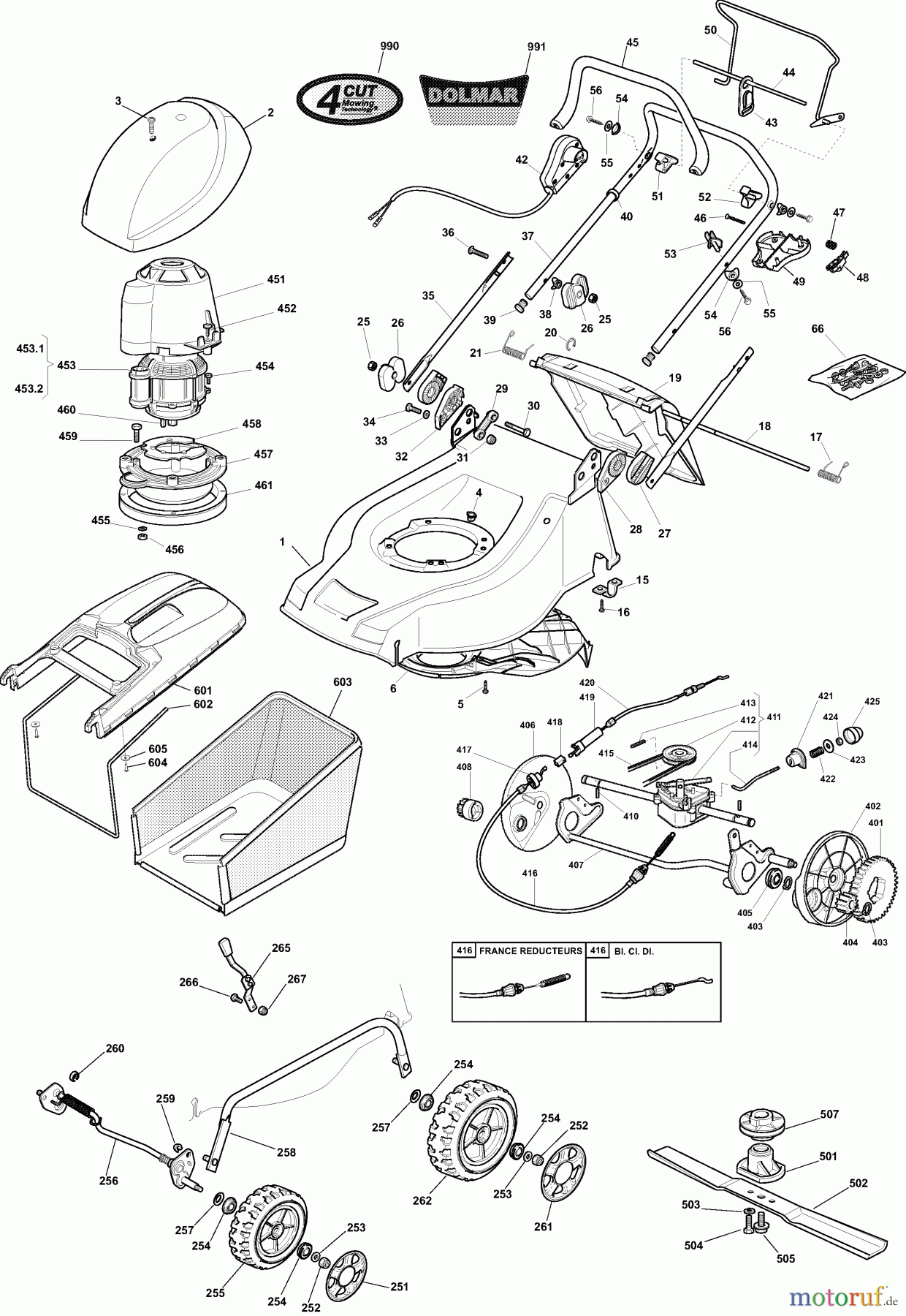 Dolmar Rasenmäher Elektro EM-4818 S EM-4818 S (2008) 5 EM-4818 S
