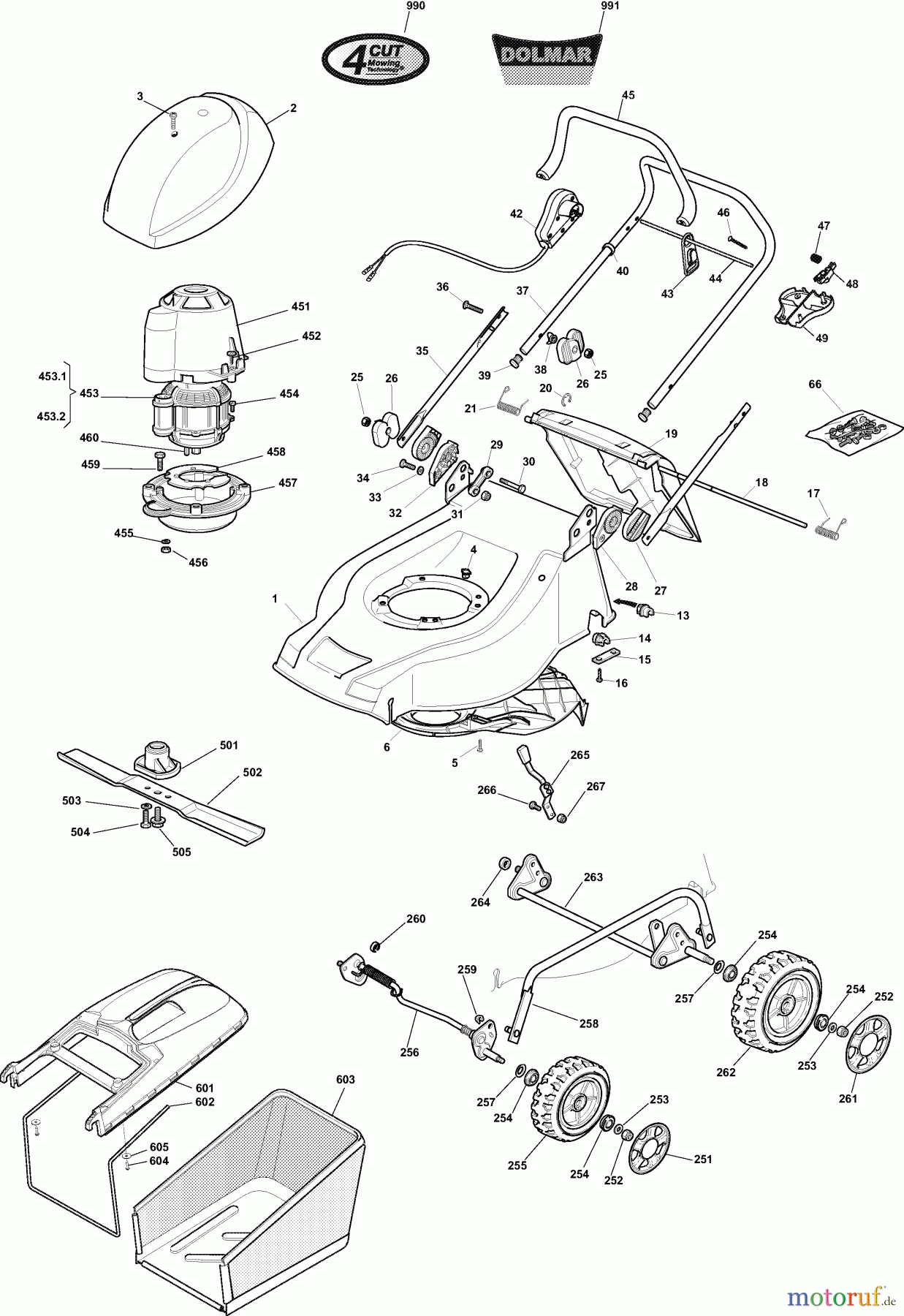 Dolmar Rasenmäher Elektro EM-4818 EM-4818 (2008) 4 EM-4818