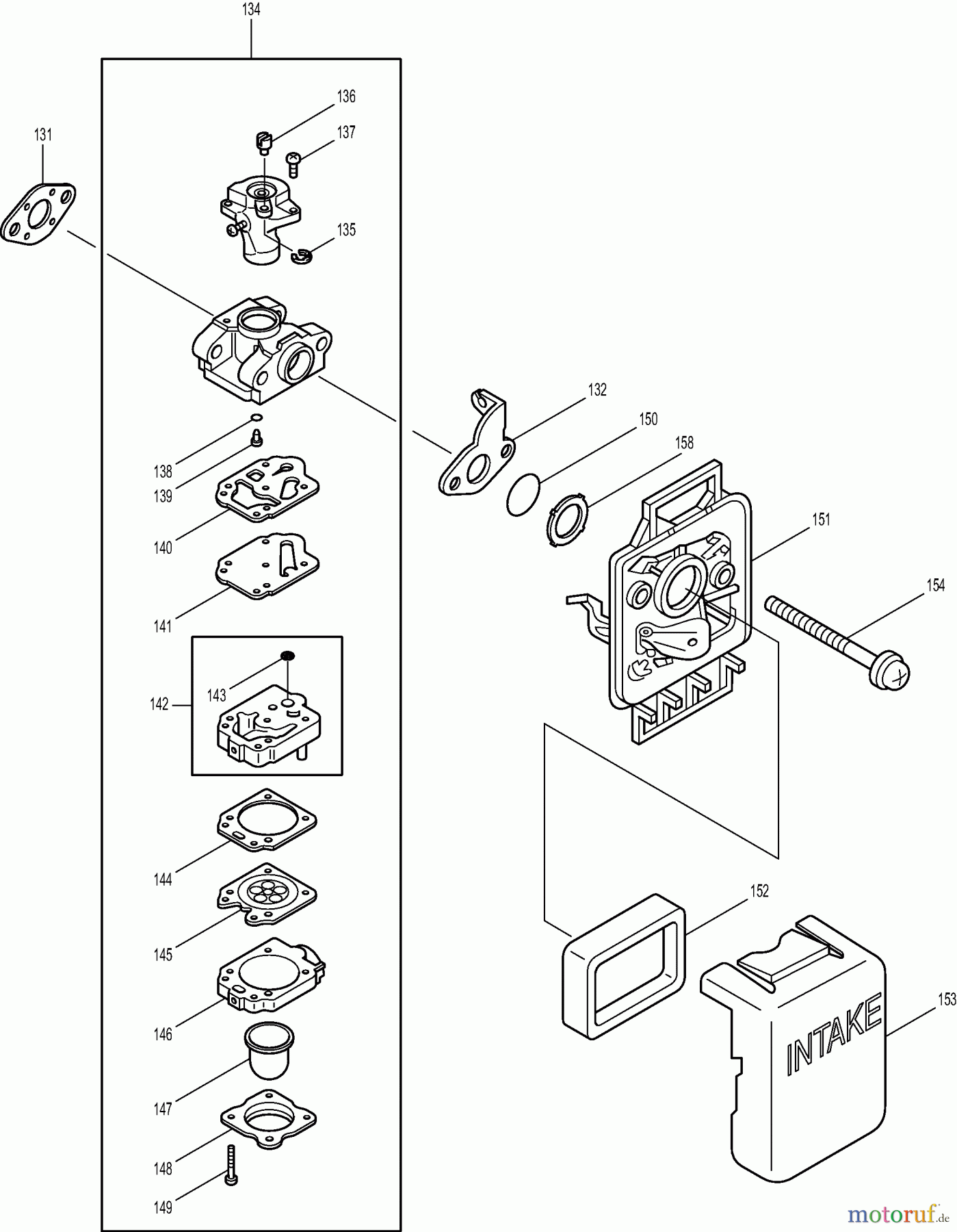 Dolmar Heckenscheren Benzin HT-2249 D (USA) 3  Vergaser, Luftfilter, Zubehör