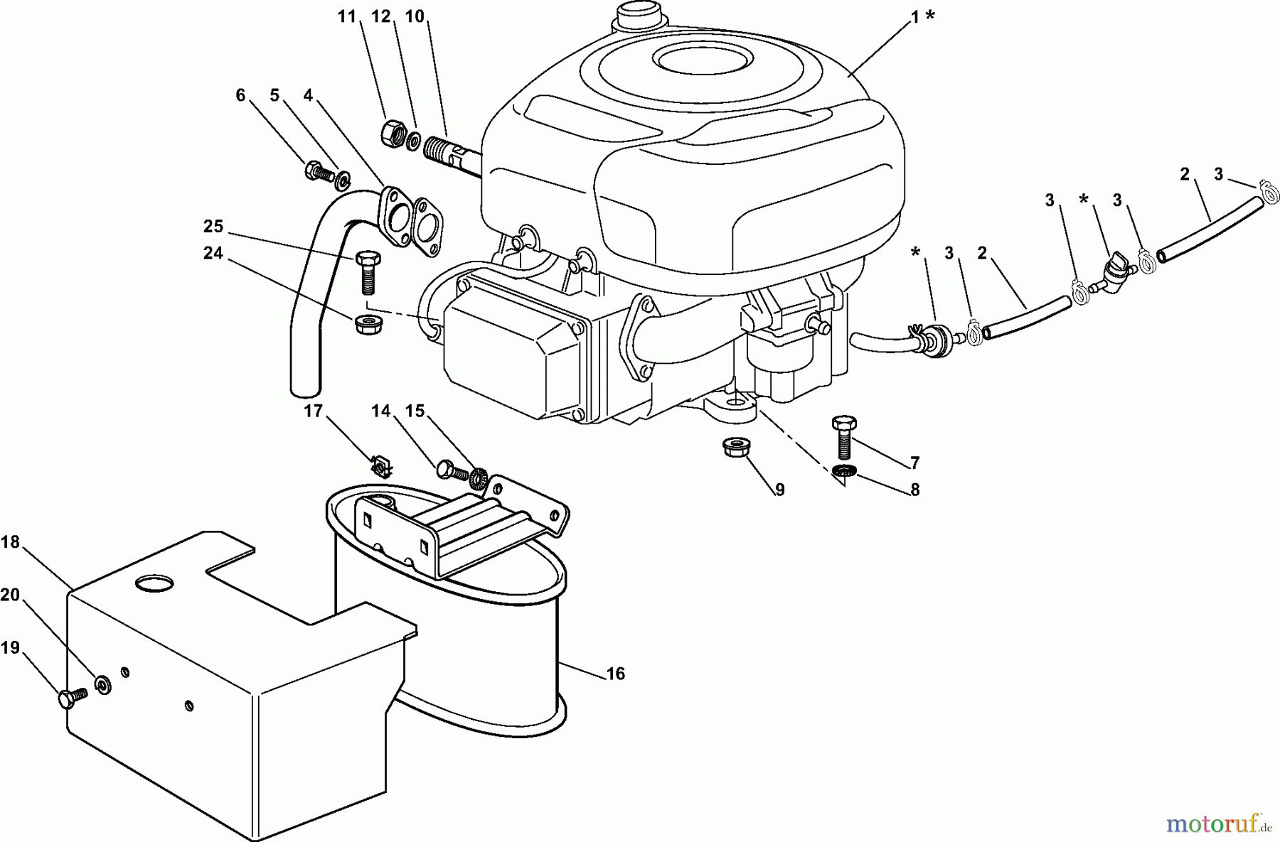  Dolmar Rasentraktoren TM9214H TM-92.14 H (2009) 5  Motor