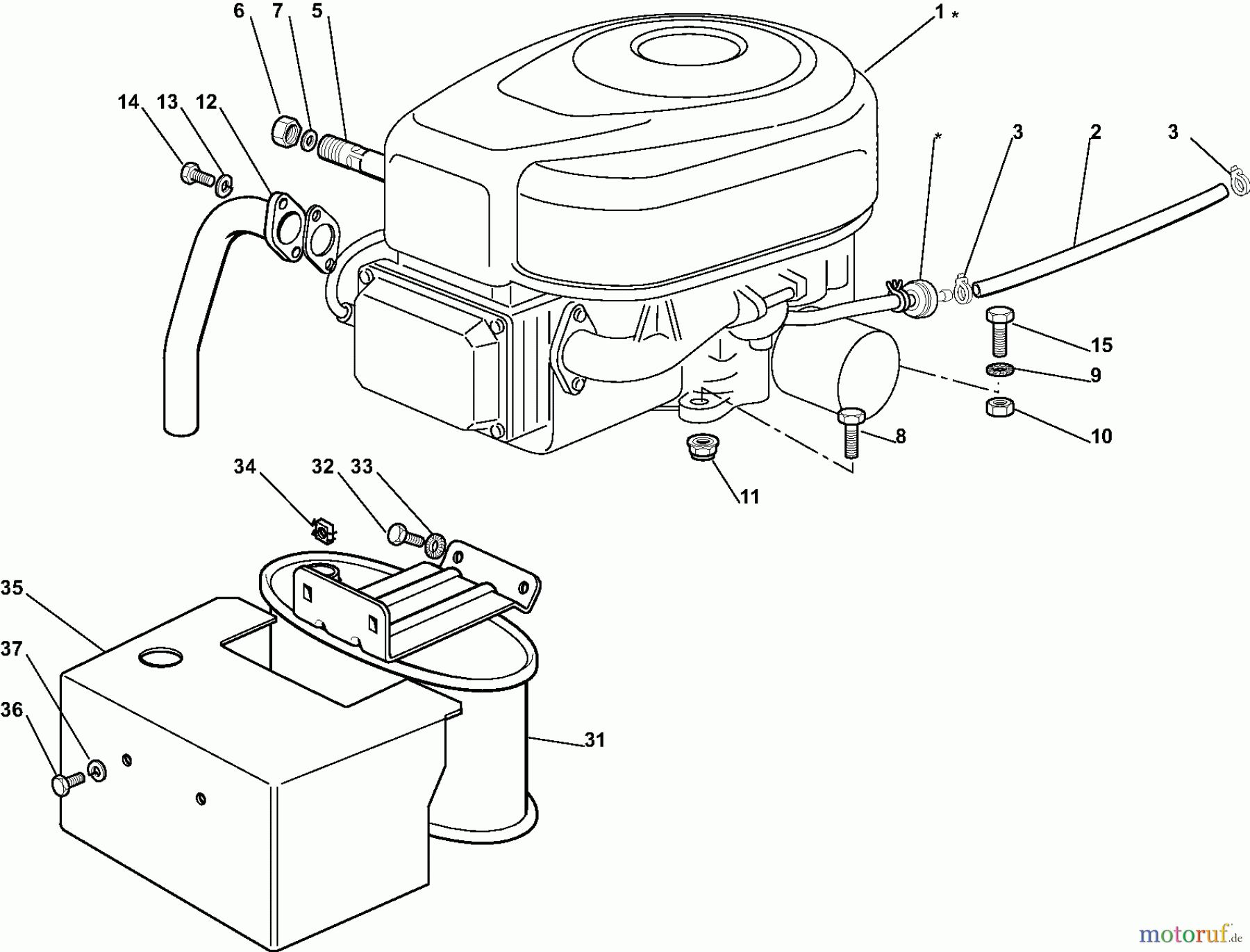  Dolmar Rasentraktoren TM-102.16 TM-102.16 (2009-2010) 5a  Motor