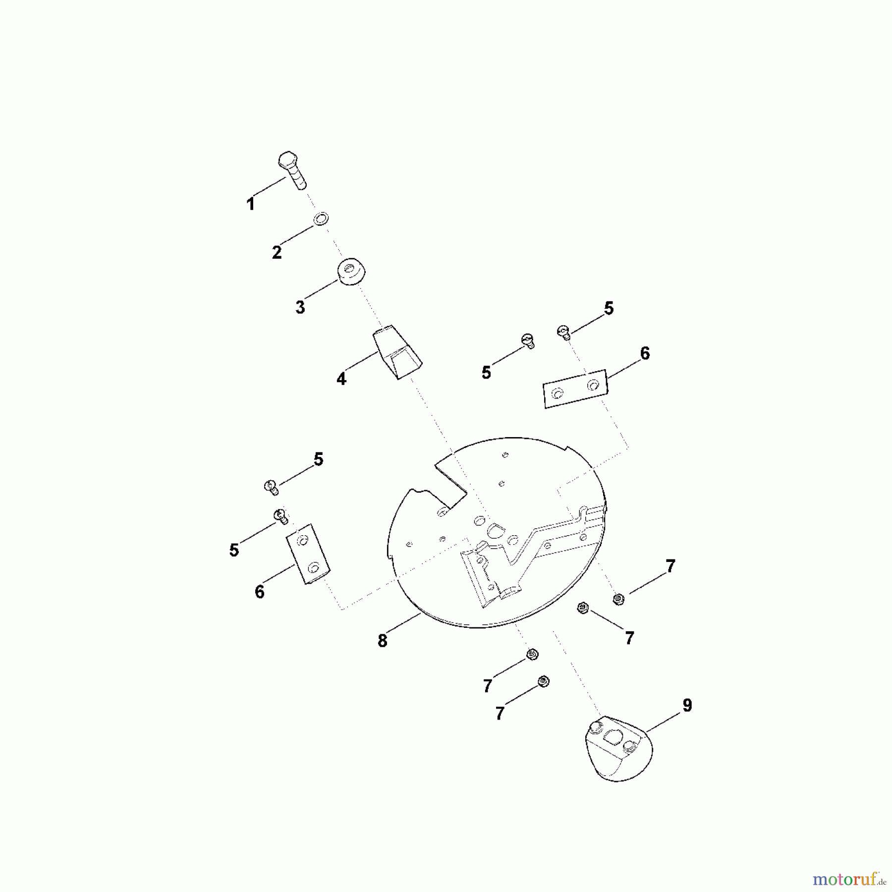 Viking Häcksler Elektro GE 150.1 D - Messersatz