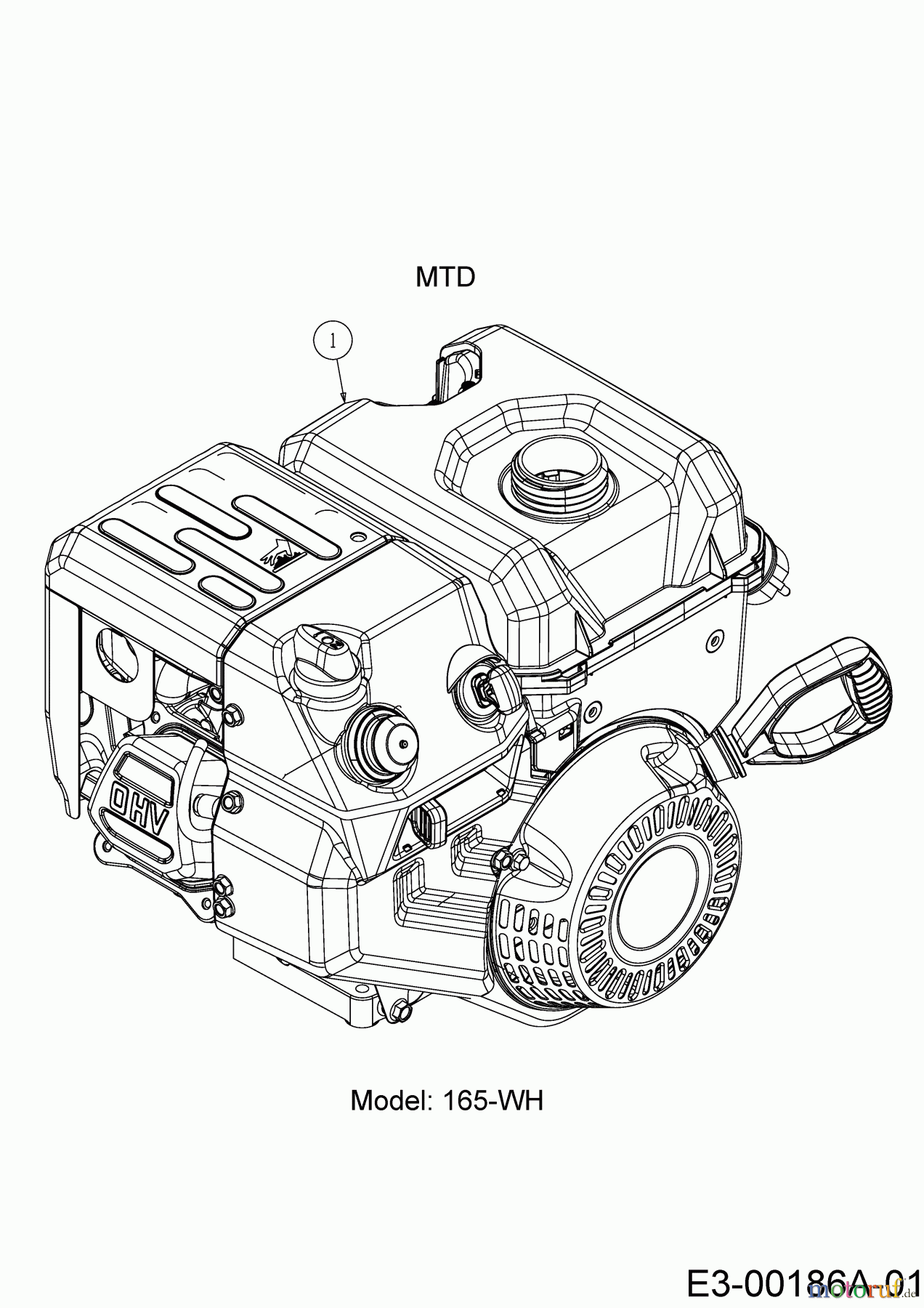  MTD Snow throwers M 61 31A-6AC2678  (2020) Engine MTD