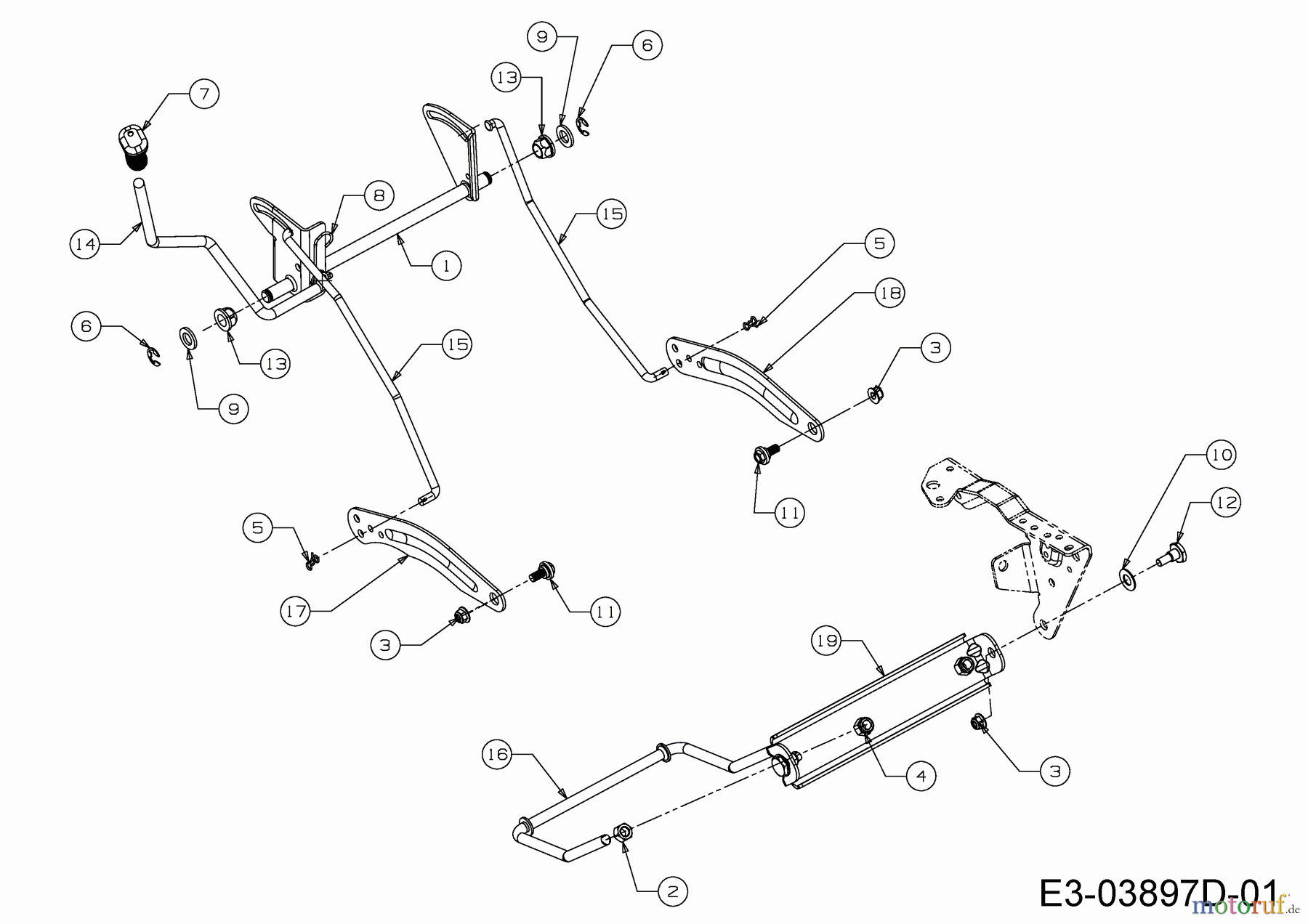  Dormak Tracteurs de pelouse TXT 36 DK 13A776SE699  (2020) Relevage plateau de coupe