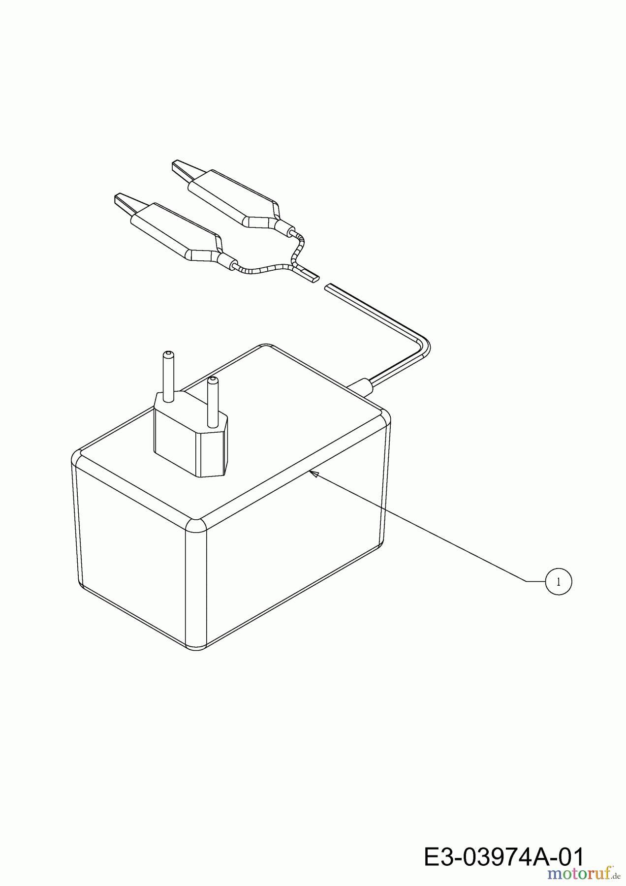 Tigara Lawn tractors TG 222/117 HBI 13BAA1KT649 (2019) Battery charger