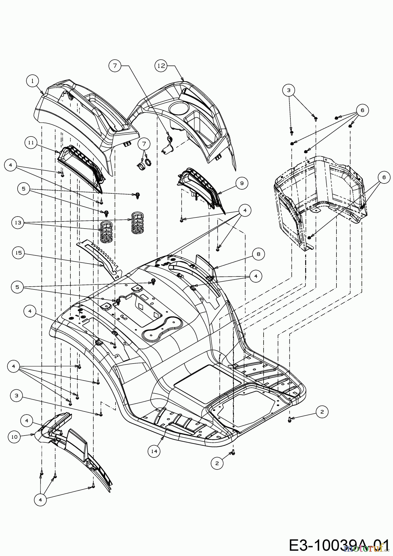  Cub Cadet Garden tractors XT3 QS127 14AFA5CQ603  (2020) Fender
