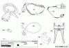 Robomow RC308U 22ACDAAD619 (2020) Listas de piezas de repuesto y dibujos Cabel, Cable connector, Rain sensor, Tools