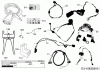 Robomow RS635 PRO S 22BSGAFD619 (2020) Listas de piezas de repuesto y dibujos Cabel, Cable connector, Rain sensor, Tools