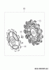 Robomow RK3000 PRO 22AKJAFA619 (2022) Listas de piezas de repuesto y dibujos Wheels, hubcaps
