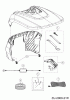 Robomow RK2000 PRO 22AKHAFA619 (2021) Listas de piezas de repuesto y dibujos Accessories, parts kits