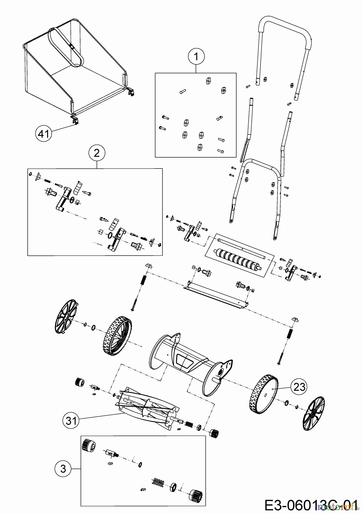  Wolf-Garten Spindle mower TT 300 S 15C-AA--650 (2022) Basic machine