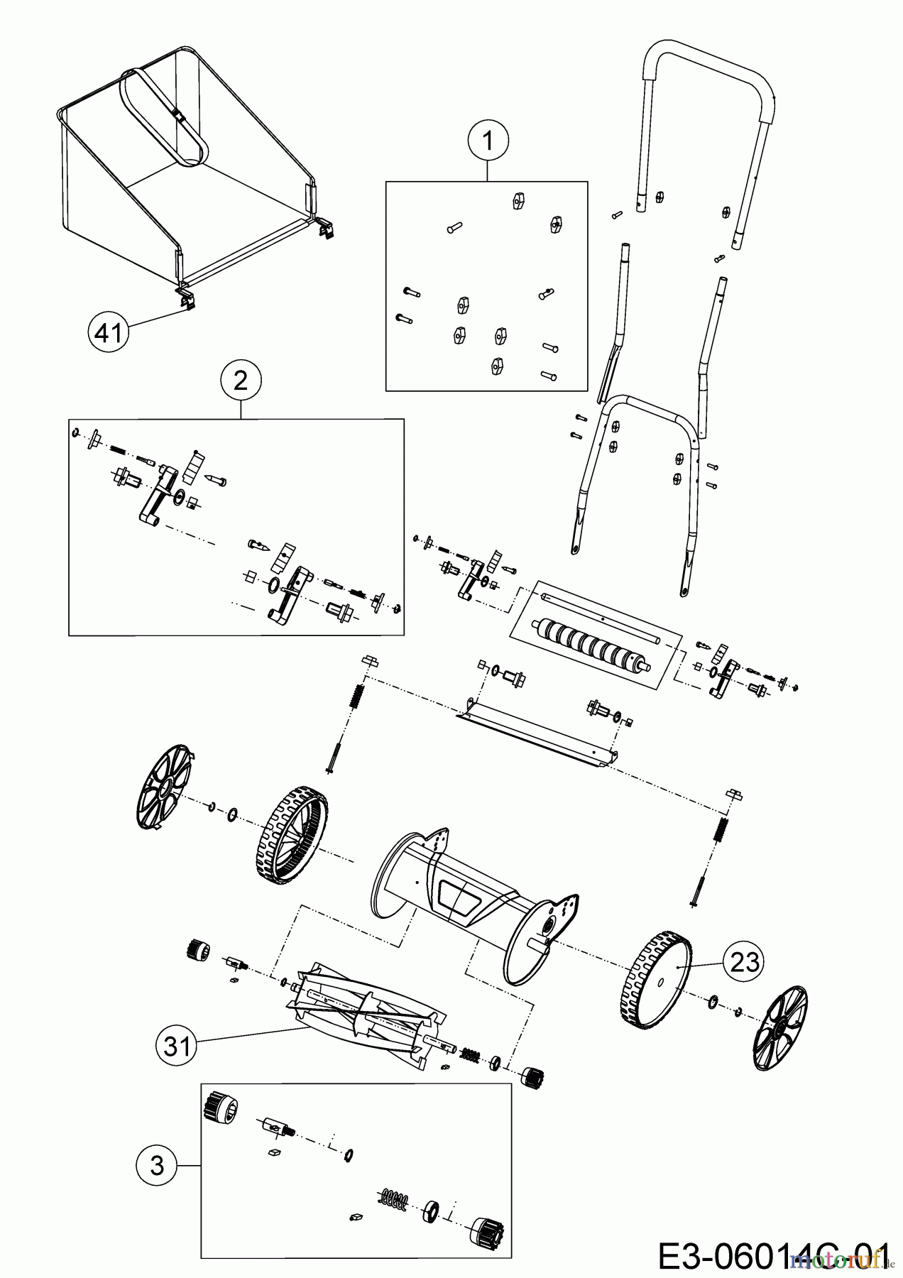  Wolf-Garten Spindle mower TT 350 S 15C-BA--650  (2021) Basic machine