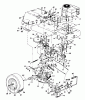 Columbia 111/960 138-6370 (1988) Ricambi Drive system, Engine pulley, Pedal, Rear wheels