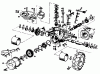 Gutbrod BM 100-2/G 07507.01 (1988) Listas de piezas de repuesto y dibujos Gearbox