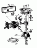 Gutbrod SB 51 R 02608.04 (1989) Listas de piezas de repuesto y dibujos Crankcase, Cylinder