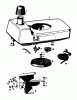 Gutbrod SB 51 R 02608.04 (1989) Listas de piezas de repuesto y dibujos Fuel tank