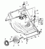 MTD Euro-Star 46 SE 121-628E (1991) Ricambi Height adjustment, Front wheels
