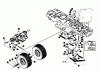 Gutbrod RSB 80-10 04015.09 (1993) Listas de piezas de repuesto y dibujos Pedals, Rear wheels 18x6.5