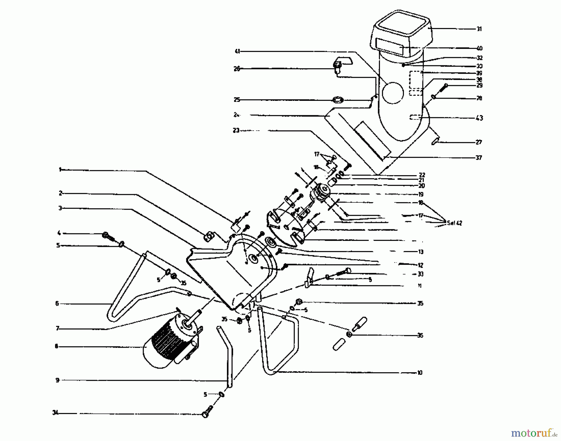  Gutbrod Chipper GAE 18 04002.04  (1993) Basic machine