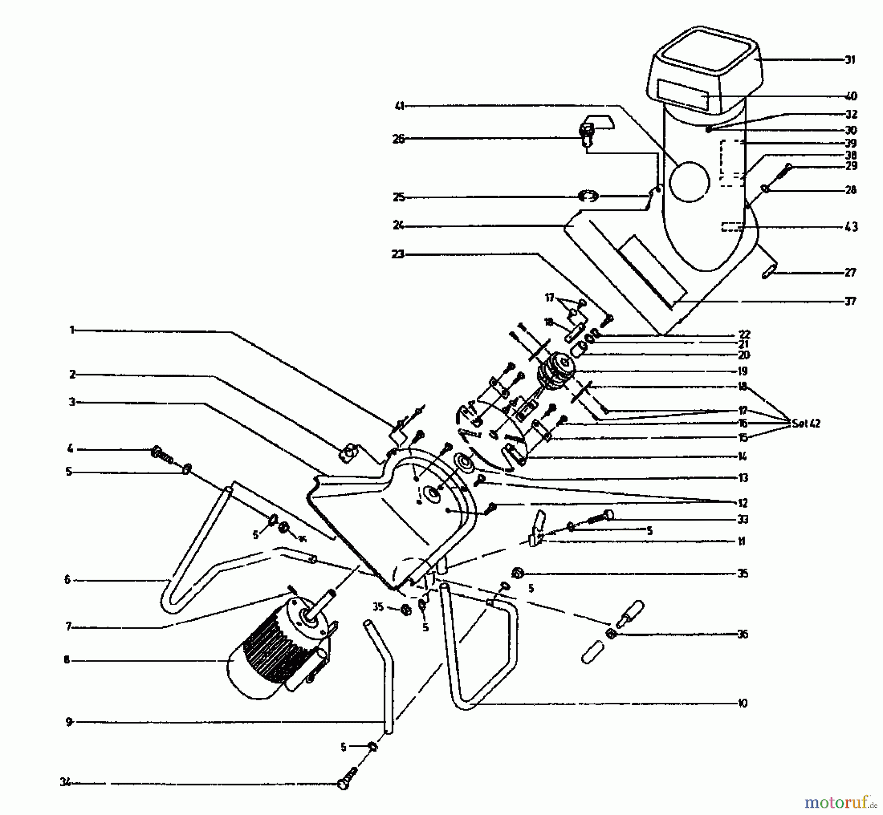 Gutbrod Chipper GAE 13 04002.03 (1994) Basic machine