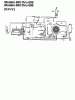 MTD H 165 135T695G678 (1995) Ricambi Wiring diagram for O.H.V.