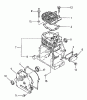 Gutbrod BM 91 07517.04 (1996) Listas de piezas de repuesto y dibujos Crankcase, Cylinder