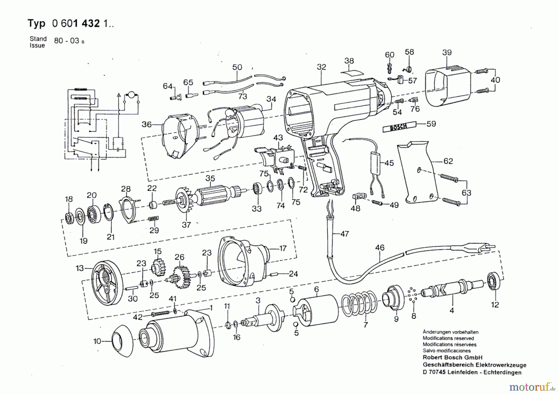 Bosch Werkzeug Schlagschrauber ---- Seite 1