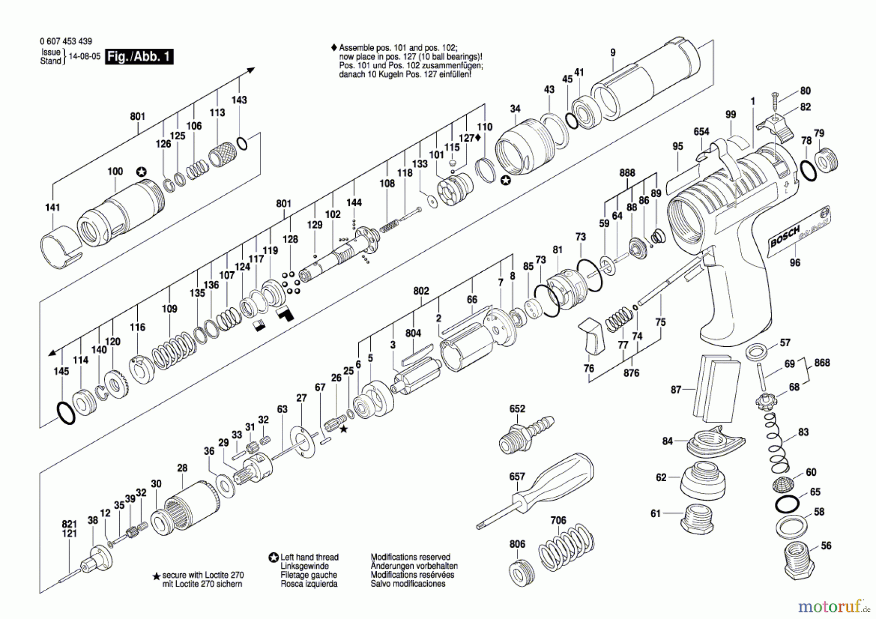 Bosch Werkzeug Pw-Schrauber-Ind 180 WATT-SERIE Seite 1