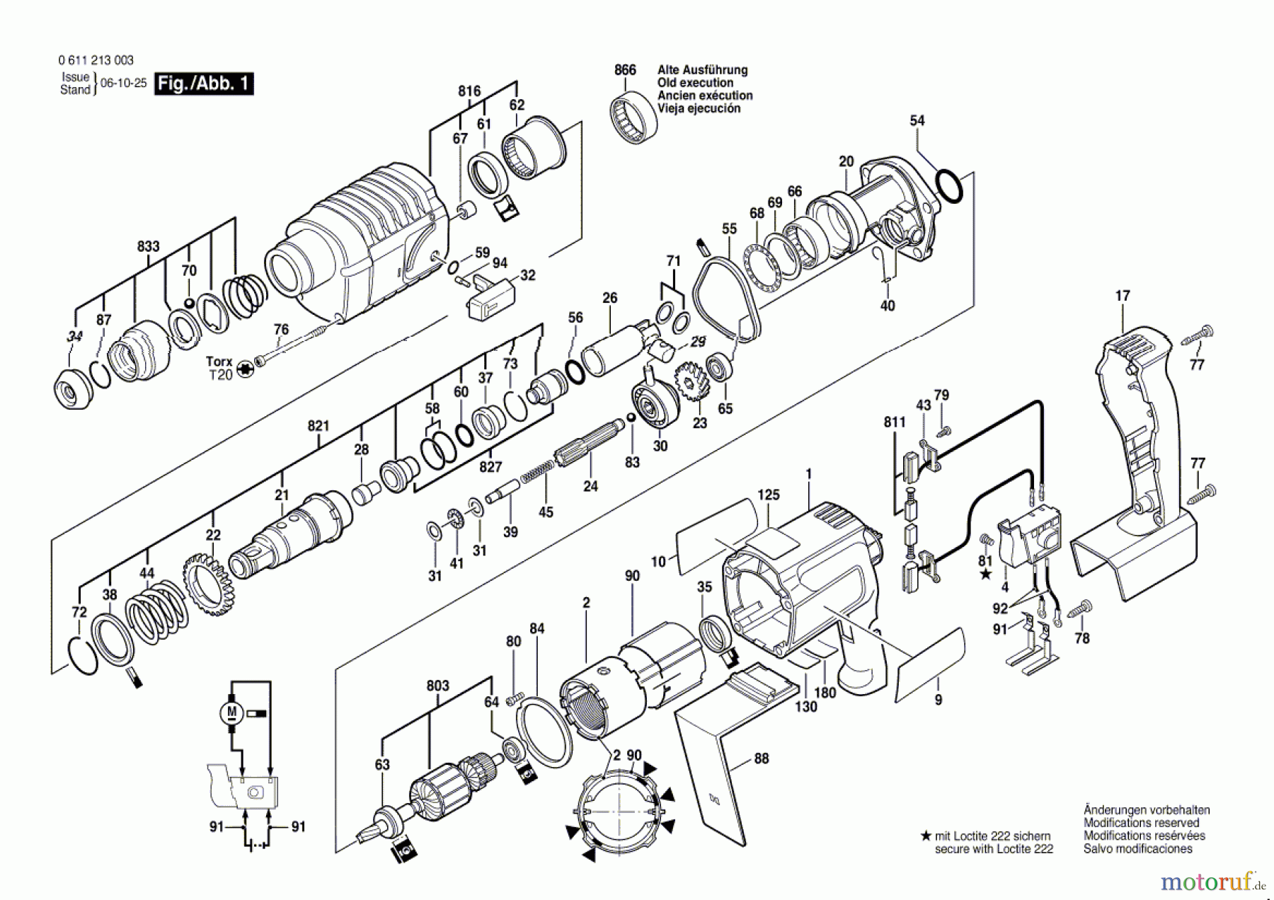  Bosch Akku Werkzeug Akku-Bohrhammer GBH 24 V Seite 1