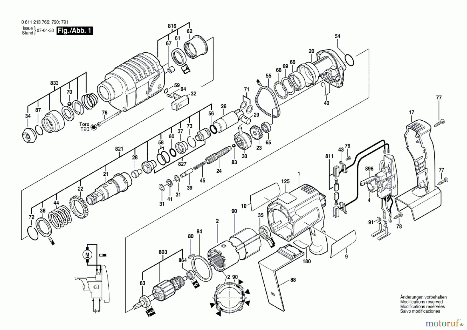  Bosch Akku Werkzeug Gw-Akku-Bohrhammer BRL 524 VE Seite 1
