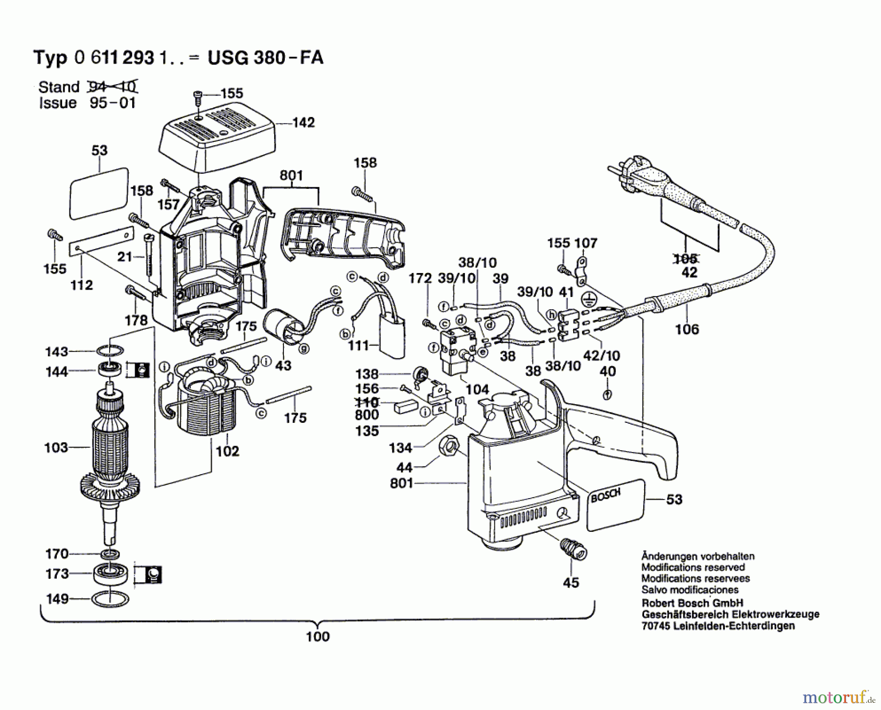  Bosch Werkzeug Gw-Sauggebläse USG 380 FA Seite 1