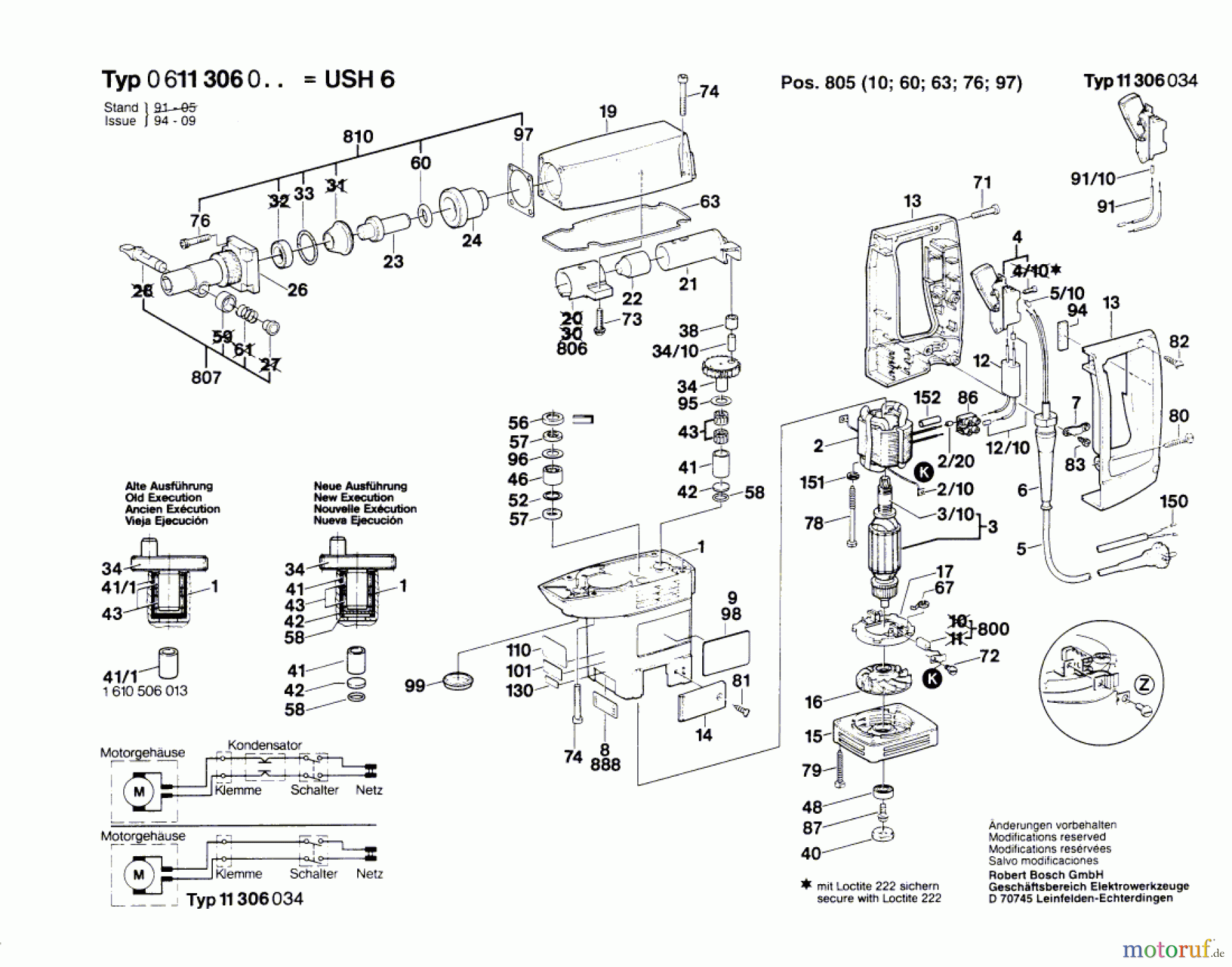 Bosch Werkzeug Gw-Schlaghammer USH 6 Seite 1