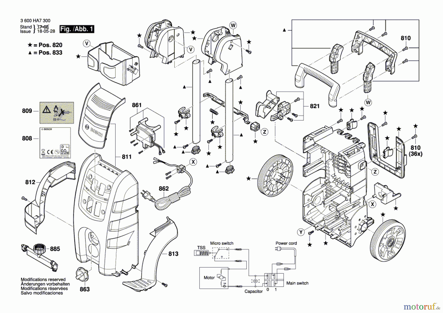  Bosch Wassertechnik Hochdruckreiniger AQT 42-13 Seite 1