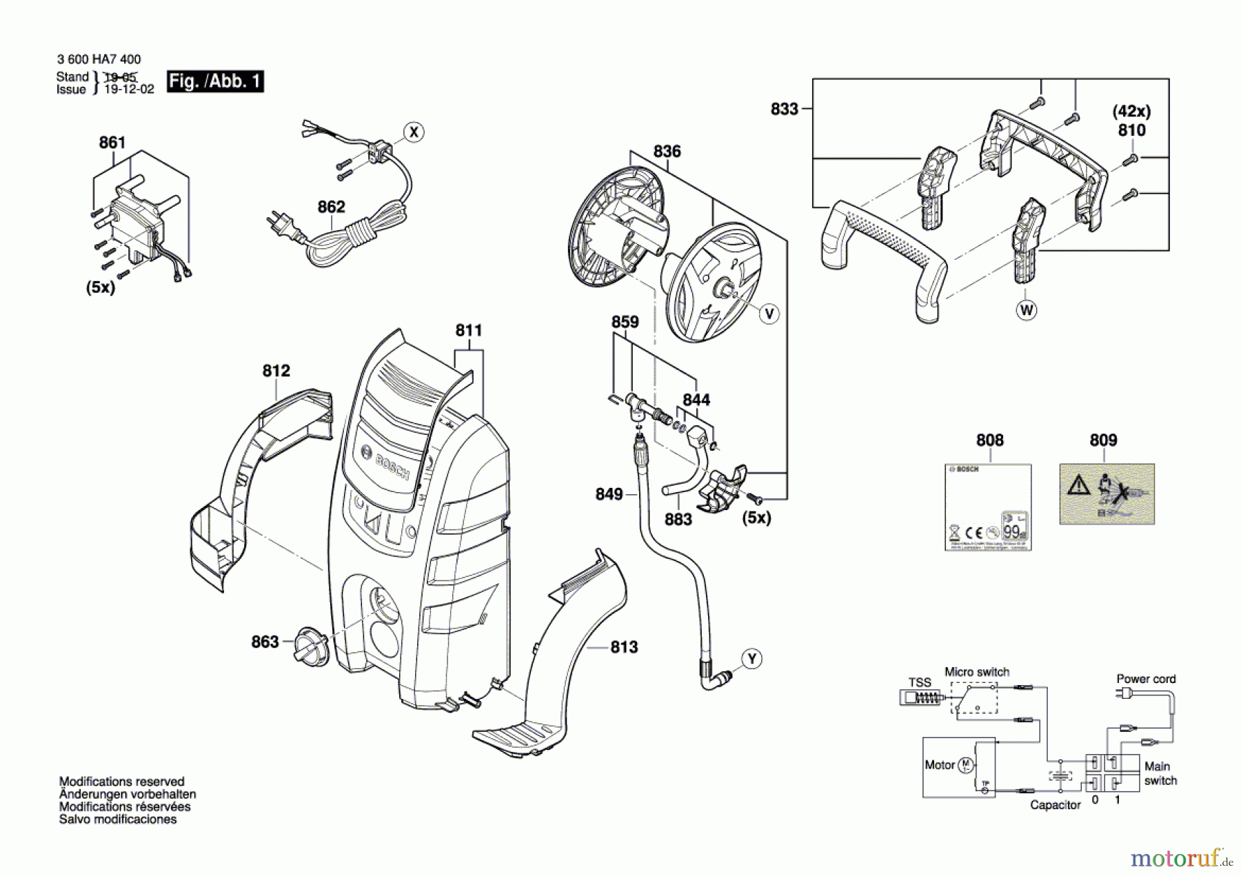  Bosch Wassertechnik Hochdruckreiniger AQT 45-14 X Seite 1
