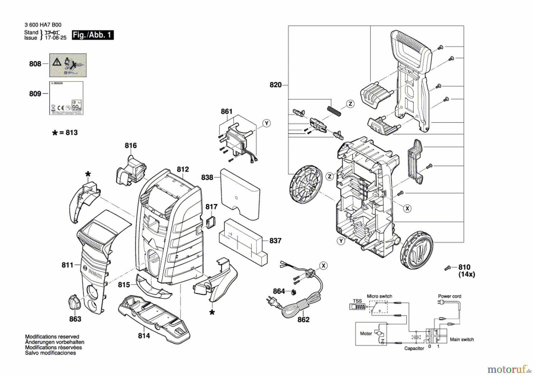  Bosch Wassertechnik Hochdruckreiniger UniversalAquatak 130 Seite 1