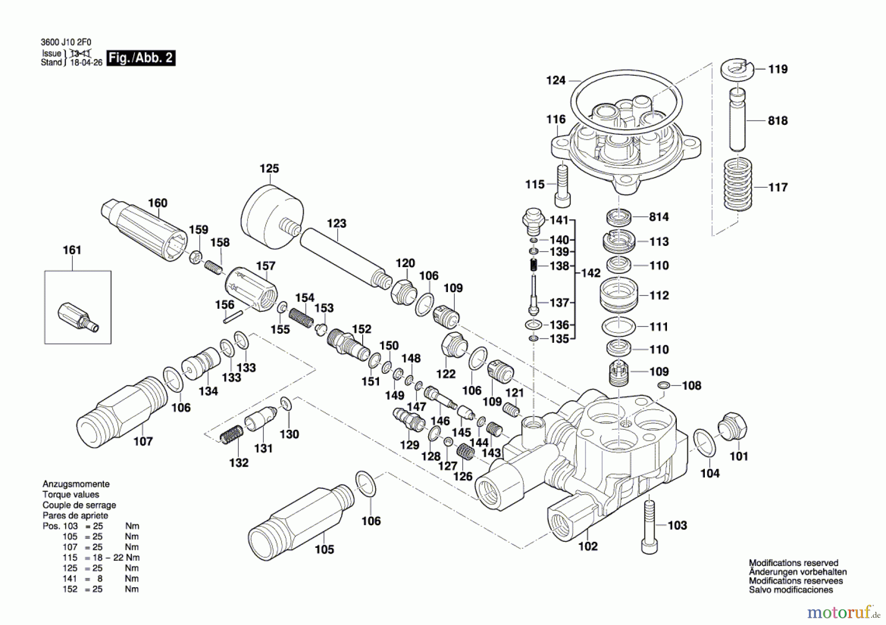  Bosch Wassertechnik Hochdruckreiniger GHP 6-14 Seite 2