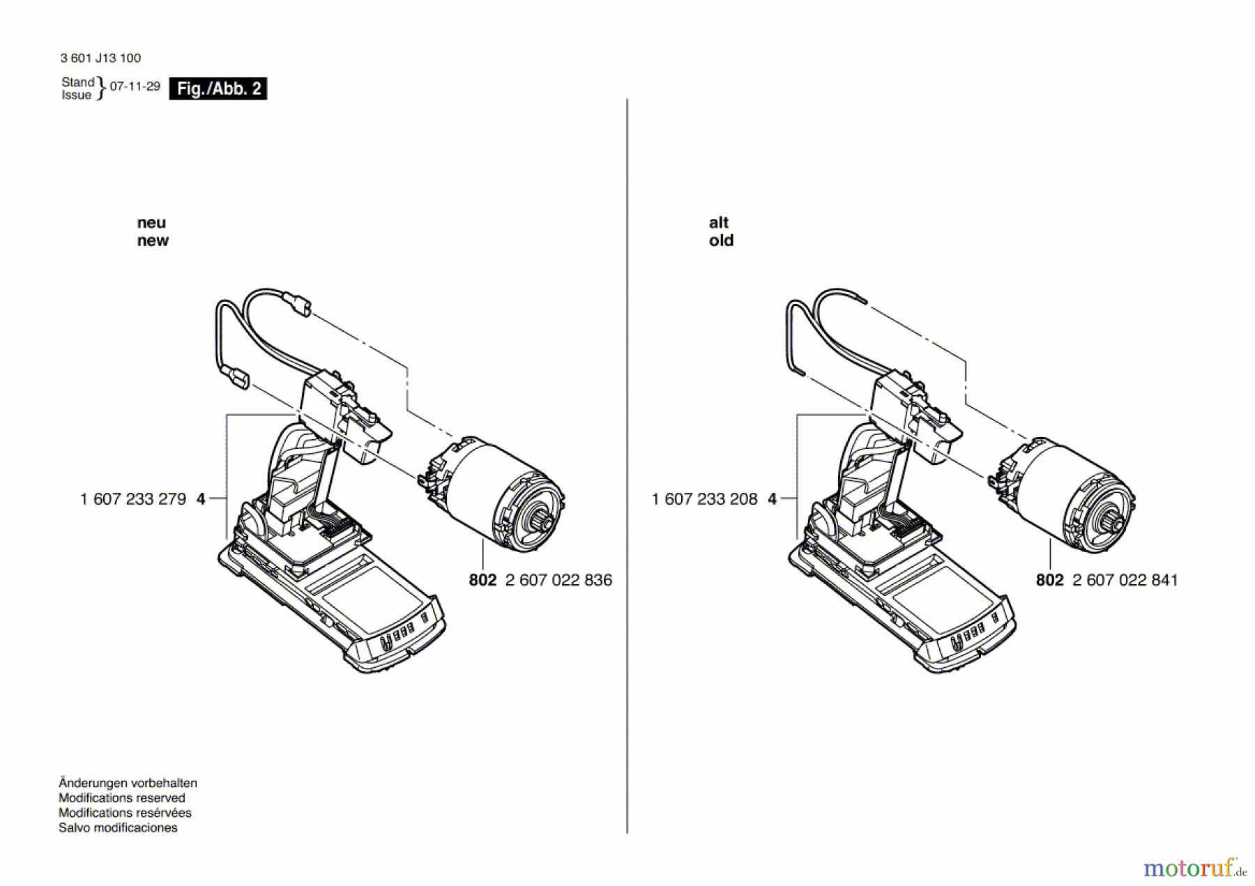  Bosch Akku Werkzeug Akku-Schlagbohrmaschine GSB 36 V-LI Seite 2