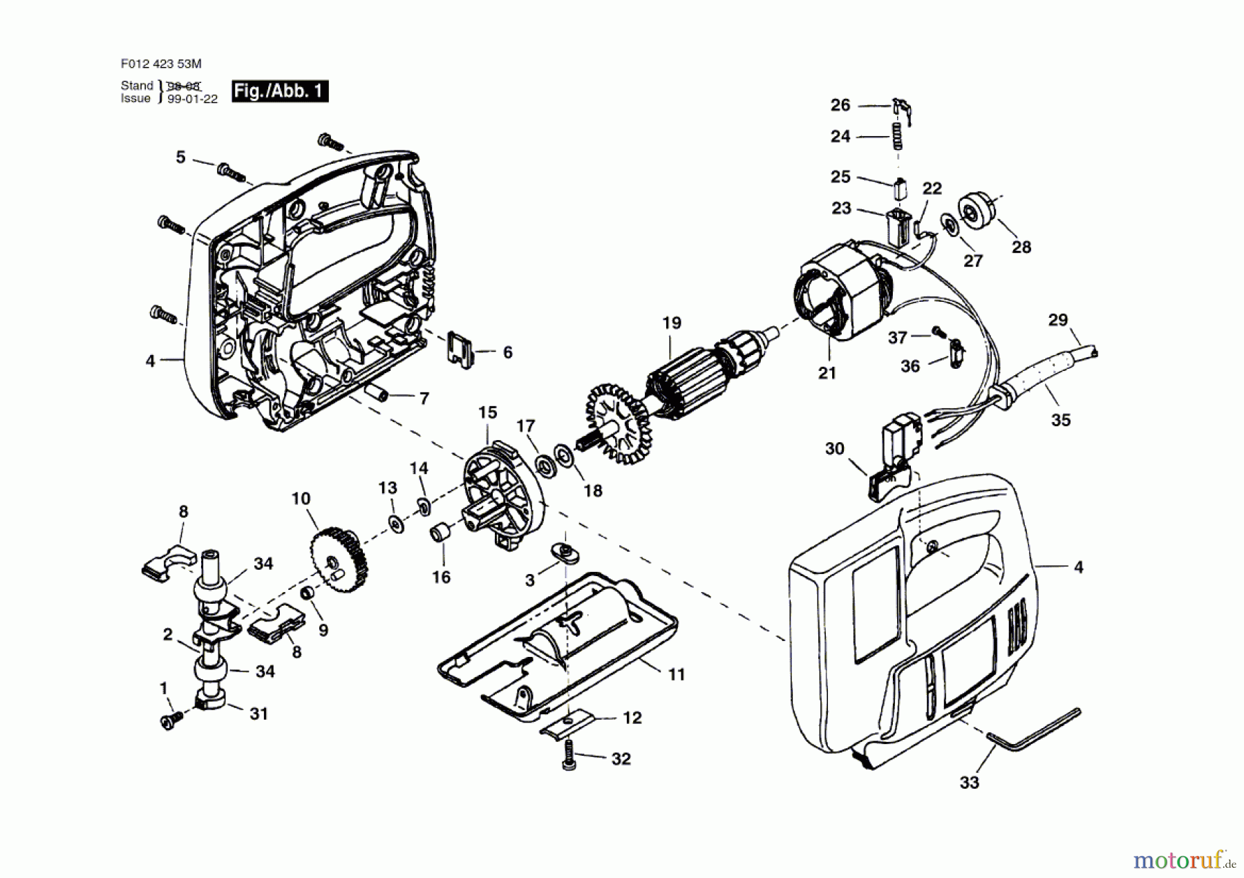 Bosch Werkzeug Stichsäge 4235-80 Seite 1