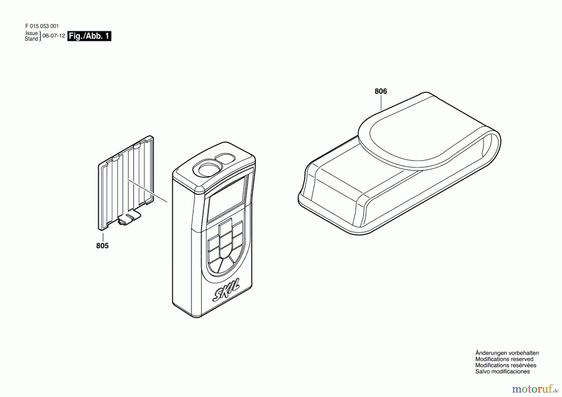 Bosch Werkzeug Entfernungsmesser X-ACT Seite 1