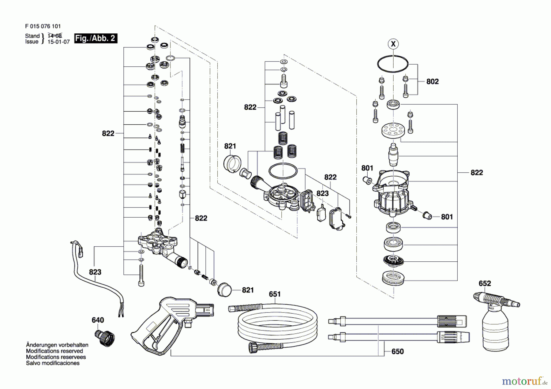  Bosch Wassertechnik Hochdruckreiniger 0761 Seite 2