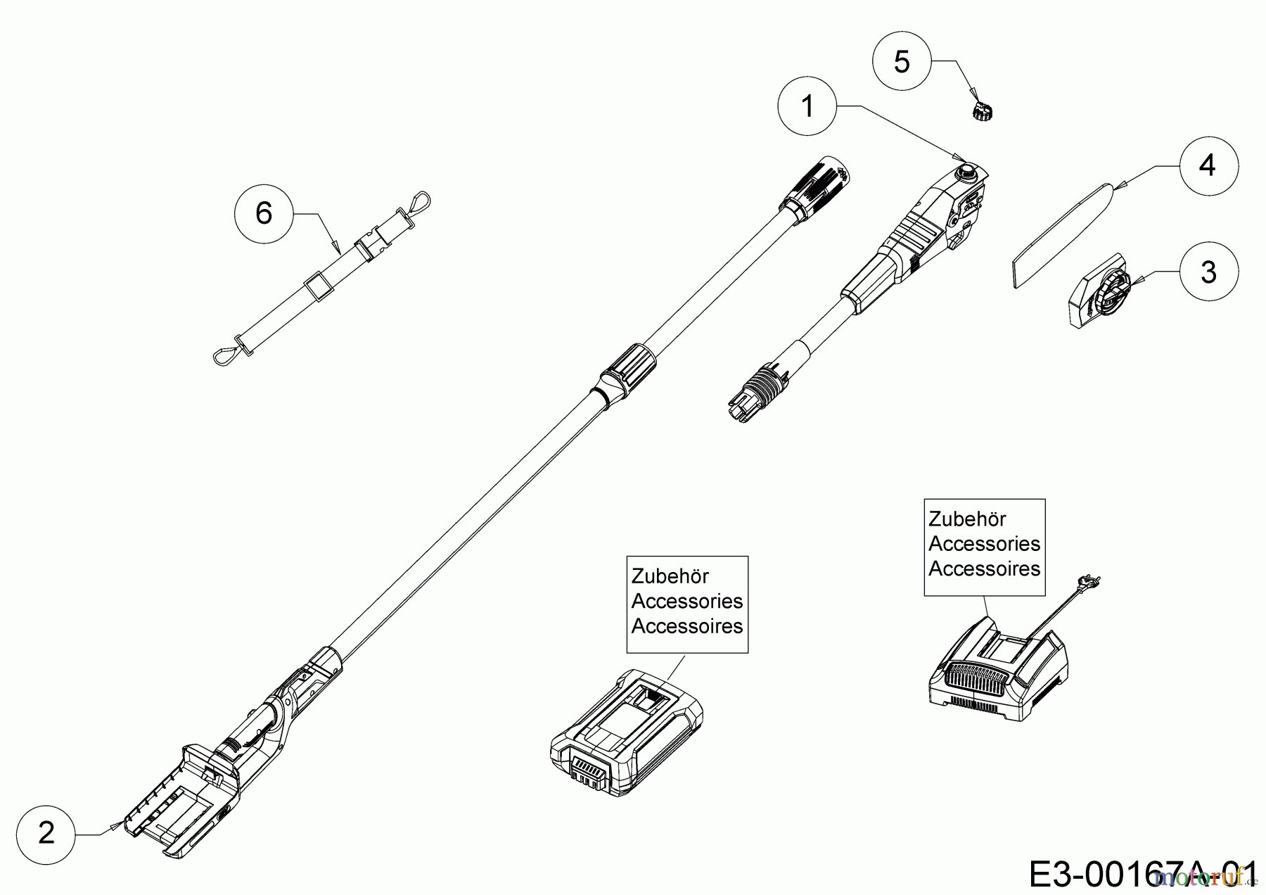  MTD battery chain saw TPS40-298 41AI0-QO600  (2019) Basic machine