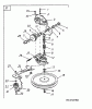 MTD GES 46 HX 12A-649Y678 (1999) Listas de piezas de repuesto y dibujos Gearbox