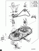 Bricolage MBT 130/102 13AA762N615 (1998) Listas de piezas de repuesto y dibujos Mowing deck N (40"/102cm, Transmatic since 1998