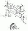 Cub Cadet RBH 1200 13A-120M603 (1999) Ricambi Front axle