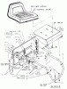 MTD Pinto 13A6064-678 (2001) Listas de piezas de repuesto y dibujos Seat, Seat bracket