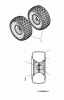 Gutbrod GLX 122 RHL 13AT516J690 (2004) Listas de piezas de repuesto y dibujos Front wheels