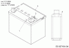 MTD Rasentrac 107 H 13AT793G626 (2009) Ricambi Battery to 17.11.2008