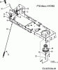 Iks-Pro 200 KLA 13AP798G660 (2006) Listas de piezas de repuesto y dibujos Deck engagement, Engine pulley